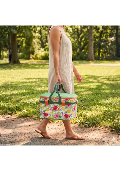 25 Lt Piknik Sepeti 1072 Picnic Bag -327 Karışık/Çok Renkli