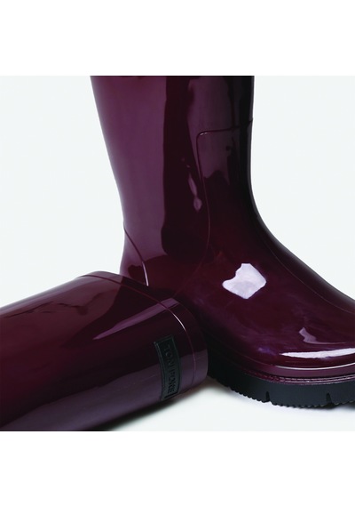 Vı Burgundy Bot Yağmur Kadın Clermont Toni Pons Raın Boots In Glossy Rubber Kırmızı