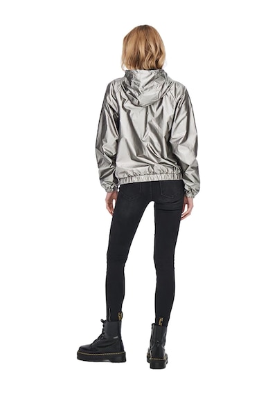 Only Onlerin Metallic Jacket Otw Silver Kadın Günlük Ceket 15244657-SILVER Gri