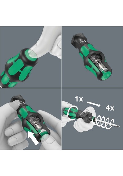 Wera Kraftform Kompakt Turbo Bits Tornavida Seti 05057482001