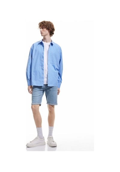 Koton Katlamalı Paça Cepli Bermuda Slim Fit Denim Şort Açık İndigo 5sam40011ıd Açık İndigo Koton Katlamalı Paça Cepli Bermuda Slim Fit Denim Şort Açık İndigo 5sam40011ıd Açık İndigo
