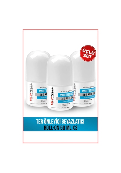 New Well 3 Lü Rolon Beyazlatıcı