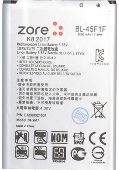 Lg K8 2017 Uyumlu Batarya