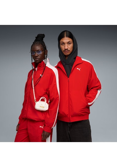 Puma T7 Unısex Geniş Kesim Track Ceket 629593 11 Kırmızı