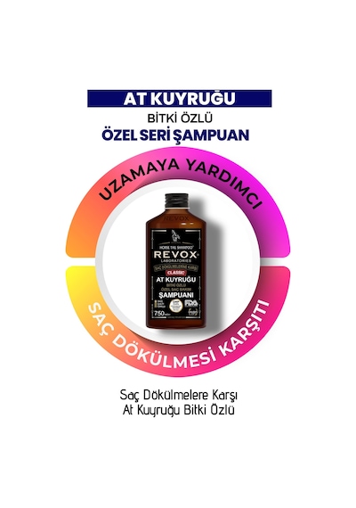Revox Bitki Özlü At Kuyruğu Şampuanı 2 x 750 ML