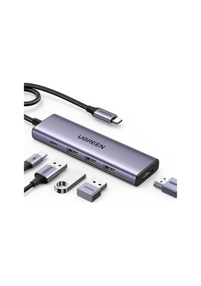 Type-c Usb Hdmı Thunderbolt 3.0 Dönüştürücü Hub Düşük Gecikme İle Stüdyo Kalitesinde Bağlantı