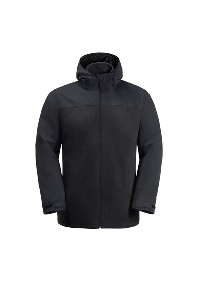 Jack Wolfskin Taubenberg 3ın1 Jacket Mont Siyah