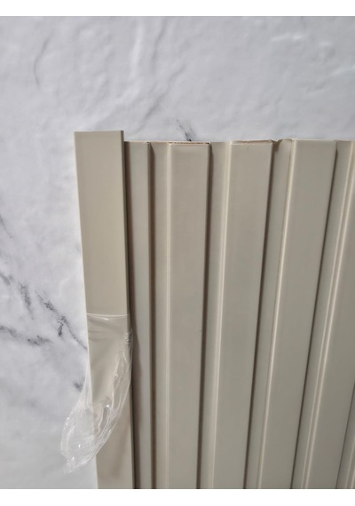 Mr Clk Premium Bitiş Çıtalı Tam Takım Duvar Paneli - 3d Görünümlü Modern Slat Duvar Kaplama Kumbeji