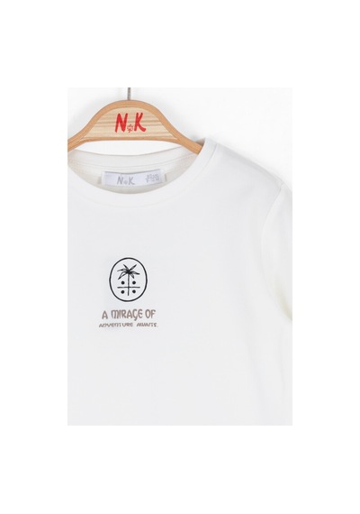 Xo Kids Erkek Çocuk Sweatshirt 9ay-4 Yaş 47604 Ekru