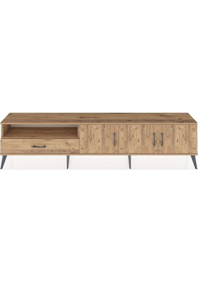 Arges Tv Ünitesi 3 Raflı Tek Çekmeceli 3 Kapaklı 220x30x51 Çam-çam Atlas Çam/atlas Çam - Atlas Çam Arges Tv Ünitesi 3 Raflı Tek Çekmeceli 3 Kapaklı 220x30x51 Çam-çam Atlas Çam/atlas Çam - Atlas Çam