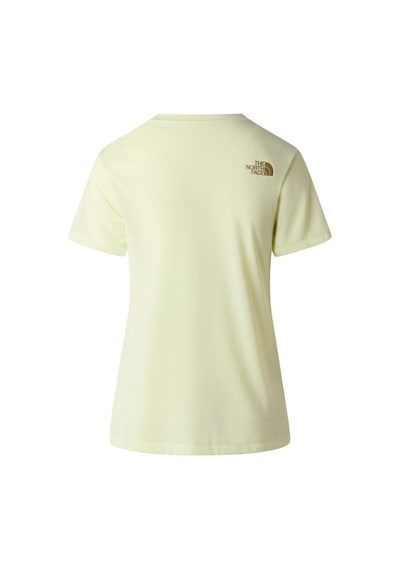 The North Face W Bıtmap Sılhouette Short Sleeves Tee-gr Kadın Tişört Nf0a8g0cg6o1 Limon