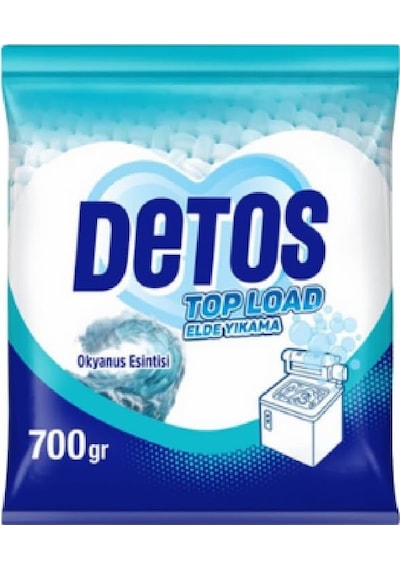 Detos Okyanus Esintisi Elde Yıkama Deterjanı 700 Gr 1000'li Set