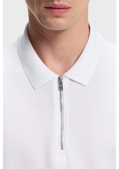 Boss Erkek Polo 50555108 100 Beyaz Beyaz
