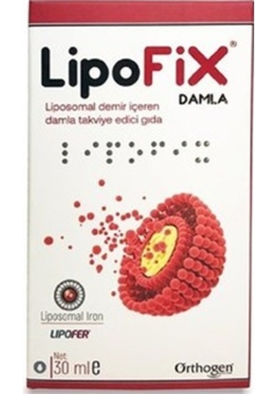 Lipofix Damla Liposomal Iron 30 Ml Diğer