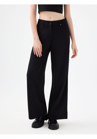 LOFT Straight Fit Kadın Pantolon Lf2040483 Q1.v1 Siyah