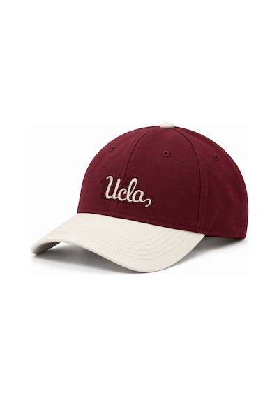 UCLA Rune Bordo Baseball Cap Nakışlı Unisex Şapka