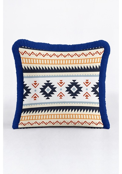 Boho Etnik Geometrik Desenli Saçaklı Yastık Kılıfı-aztek Ekru Mavi Lacivert Püsküllü Kırlent Kılıfı Serin Lagün Nova Boho Etnik Geometrik Desenli Saçaklı Yastık Kılıfı-aztek Ekru Mavi Lacivert Püsküllü Kırlent Kılıfı Serin Lagün Nova