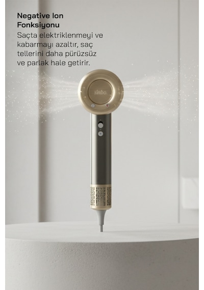 Sinbo Shd-1727 Bldc Saç Kurutma Makinesi - Gri