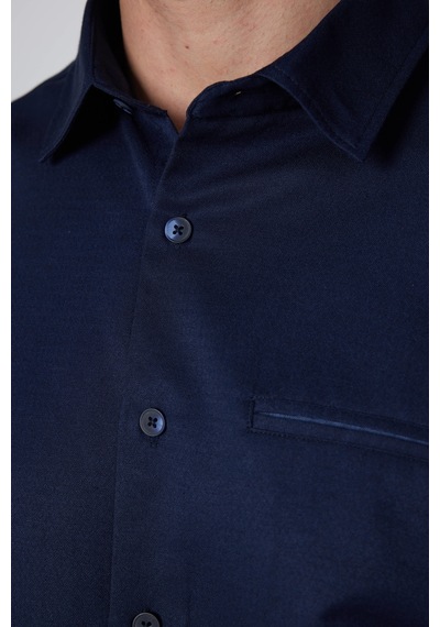 Tudors Slim Fit Uzun Kollu Dar Kesim Fleto Tek Cep Armürlü Pamuklu Lacivert Erkek Gömlek-30963-lacivert Lacivert Tudors Slim Fit Uzun Kollu Dar Kesim Fleto Tek Cep Armürlü Pamuklu Lacivert Erkek Gömlek-30963-lacivert Lacivert