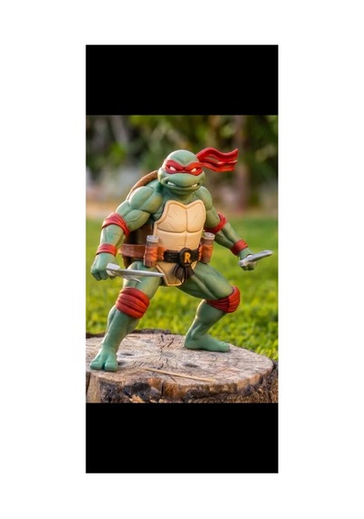 Ninja Kaplumbağalar Raffaelo Raphael Figür Ninja Turtles 20 Cm Versiyon 2