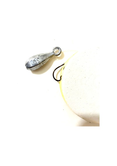 30 Gram Kurşunlu 3 Iğneli Hazır Olta Iğnesi Takımı 1/0 Tekne Kıyı