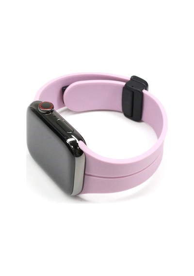 Ally Apple Uyumlu  Watch 7-8 41 MM6-5-4 40 MM Manyetik Silikon Kayış Kordon
