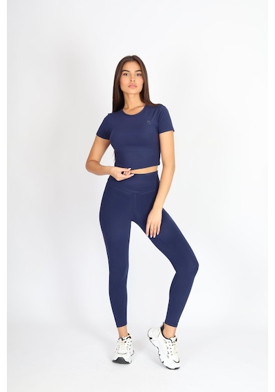 Soft&Basic Slım Fit Toparlayıcı Ve Esnek Lacivert Tayt Lacivert