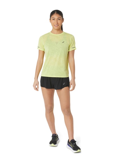 Asics Metarun Splıt Short Kadın Siyah Beyaz Şort 2012c858-001 Siyah Beyaz