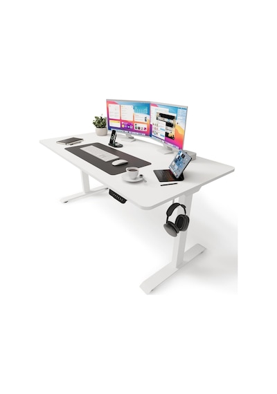Uprise Comfort Çift Motorlu Yükseklik Ayarlı Masa 72 121 Cm - Beyaz Beyaz Ayak/beyaz Tabla, 180x80 Cm Diğer Uprise Comfort Çift Motorlu Yükseklik Ayarlı Masa 72 121 Cm - Beyaz Beyaz Ayak/beyaz Tabla, 180x80 Cm Diğer