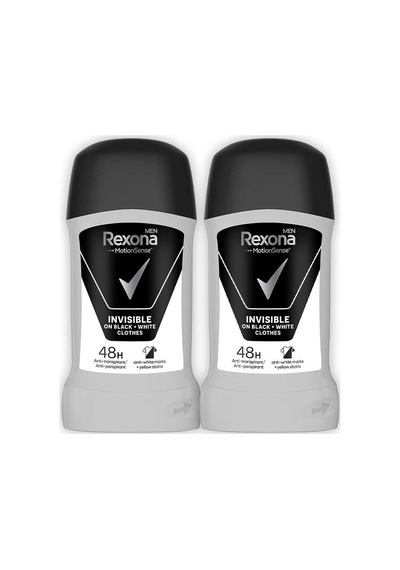 Men Motionsense Erkek Stick Deodorant Invisible On Black White Clothes 50 Ml X2