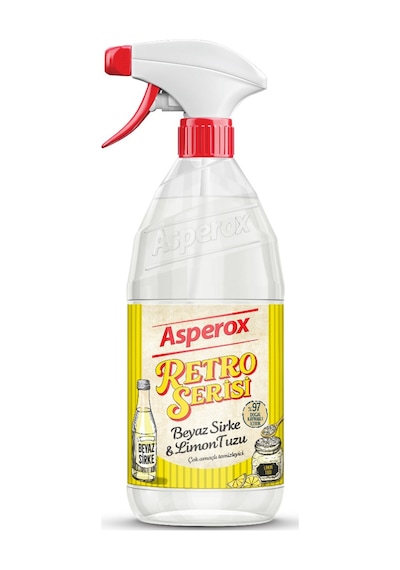 Asperox Retro Serisi Beyaz Sirke & Limon Tuzu 1 L 3 Adet Diğer