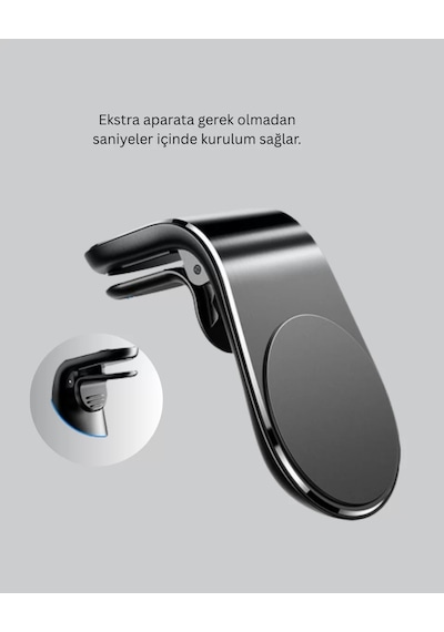 Güçlü Mıknatıslı Araç İçi Telefon Tutucu Evrensel Uyum Yeni Nesil Belirtilmemiş 00294507