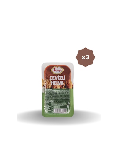 Seyıdoglu Cevızli Helva 175 Gr - 3 Adet