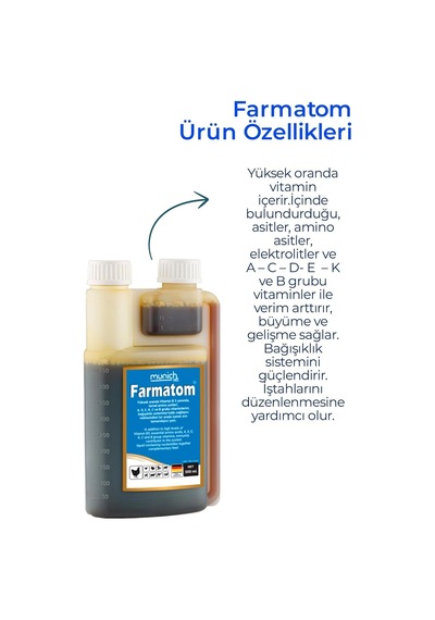 Munich Vet Farmatom Vitamin-neftor Hırıltı-alfamin 3 500ml