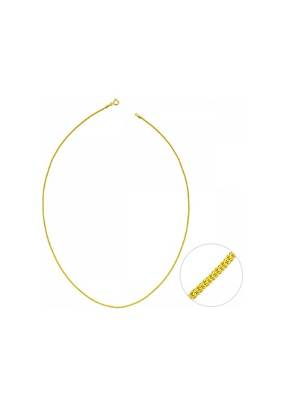 Sembolgold 45 Cm Altın Kuş Kafesi Zincir