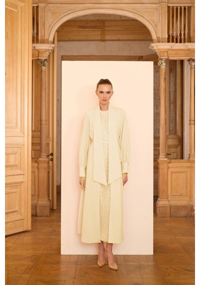Senna Dorota Dress Gold Altın