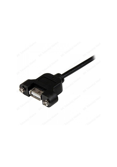 Panel Tipi Vidalı USB 2.0 Uzatma Kablosu-50cm