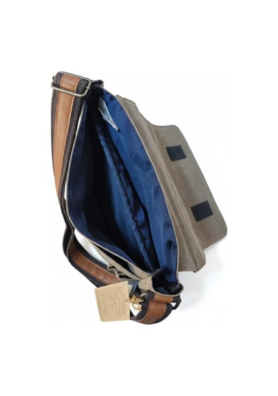 Old Cotton Cargo S Western S Bag Postacı Çantası Açık Kahverengi
