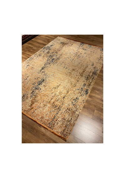 Palette Pa14d 200x290 Kiremit Krem Halı Altın