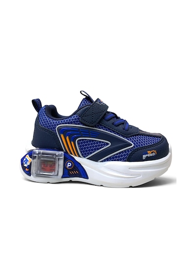 Pepino 2440 Erkek Çocuk Car Garage Sneaker Saks Mavi