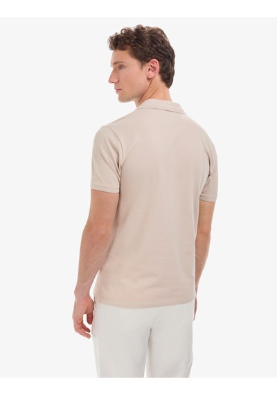 Pierre Cardin Erkek Koyu Bej Tişört Basic 50321128-vr088