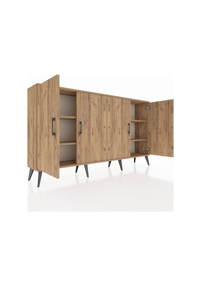 Arges Konsol 4 Raflı 4 Kapaklı 176x30x99 Çam-çam Atlas Çam/atlas Çam - Atlas Çam Arges Konsol 4 Raflı 4 Kapaklı 176x30x99 Çam-çam Atlas Çam/atlas Çam - Atlas Çam