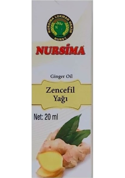 Nursima Zencefil Yağı 20 ML