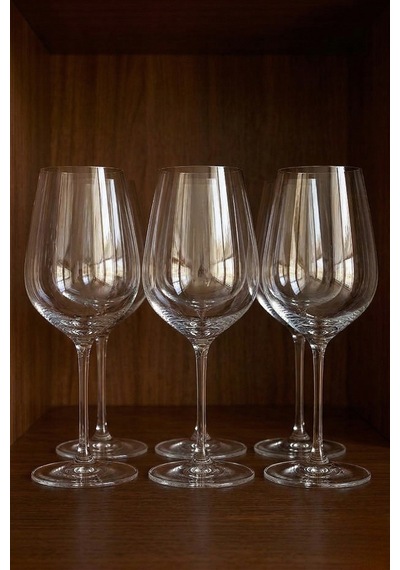 Kristal Ayaklı Bardak 460 Cc Beyaz