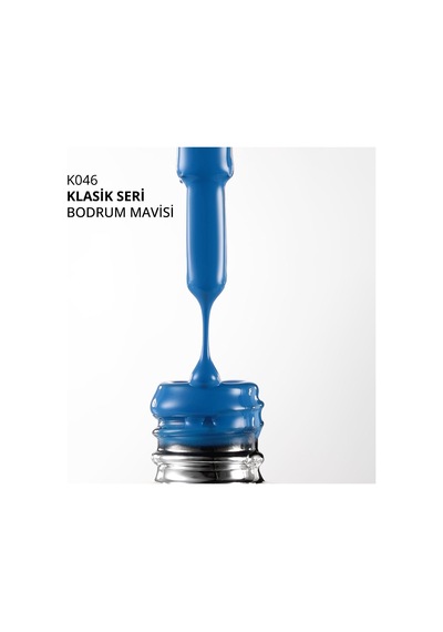 Kalıcı Oje K046, Okyanus Mavisi, 10 Ml