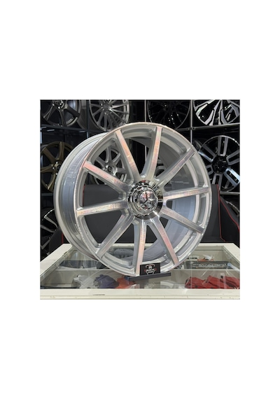 19 İnç 5x112 Mercedes C Ve E Serisi Uyumlu Silver Diamond S63 Jant Modeli 4adet