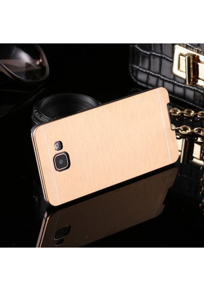 Samsung Uyumlu Galaxy Note Fe Motomo Metal Kılıf + Kırılmaz Cam Ekran K