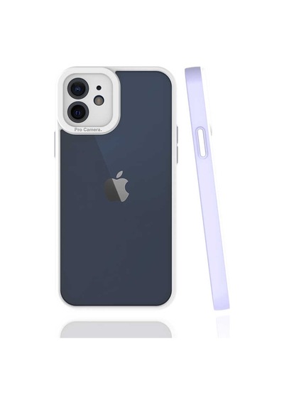 Zore İphone 12 Uyumlu Ogaa Mima Kılıf-lila