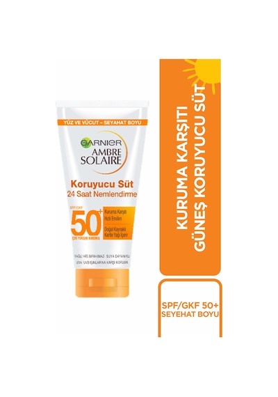Garnier Ambre Solaire Kuruma Karşıtı Koruyucu Süt SPF50+ 50 ML