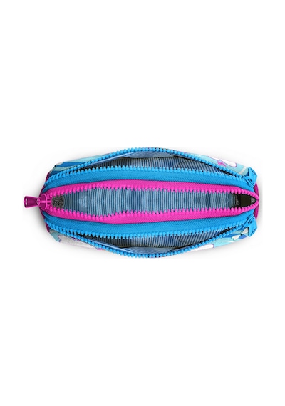 Coral High Kids Mavi Neon Pembe Üç Bölmeli Kalem Çantası 22011